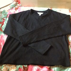 A long black sleeve shirt for women/girls